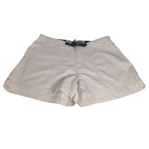 Vintage Y2K 1990s PS-3983 PERISCOPE Beige Khaki Utility Shorts Juniors Size 5